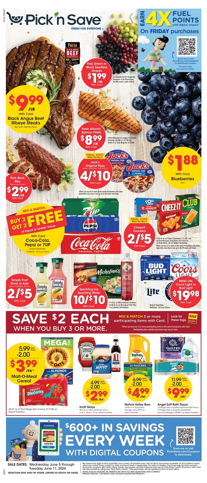 Pick 'n Save Weekly Ad Jun 05 – Jun 11, 2024