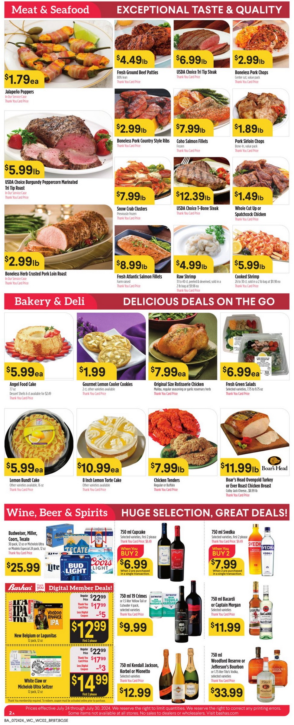 Bashas Weekly Ad July 24 July 30, 2024