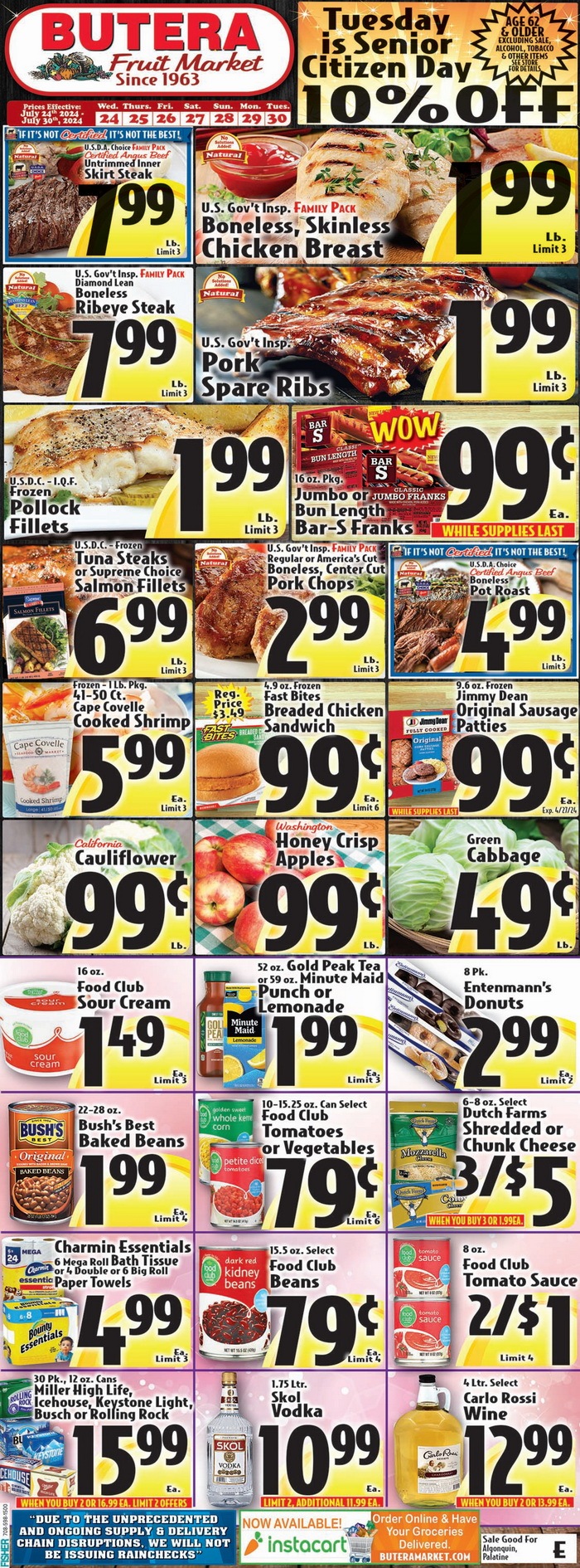 Butera Weekly Ad Jul 24 – Jul 30, 2024