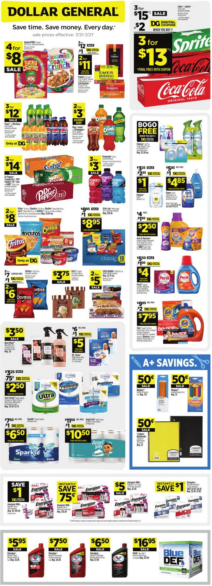 Dollar General Weekly Ad July 21 – July 27, 2024 (Back to School ...