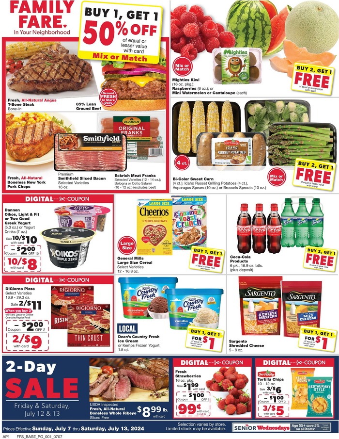 Family Fare Weekly Ad Jul 07 – Jul 13, 2024