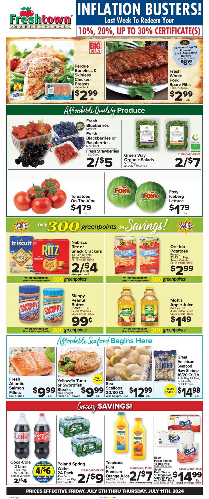 Foodtown Weekly Ad July 05 – July 11, 2024