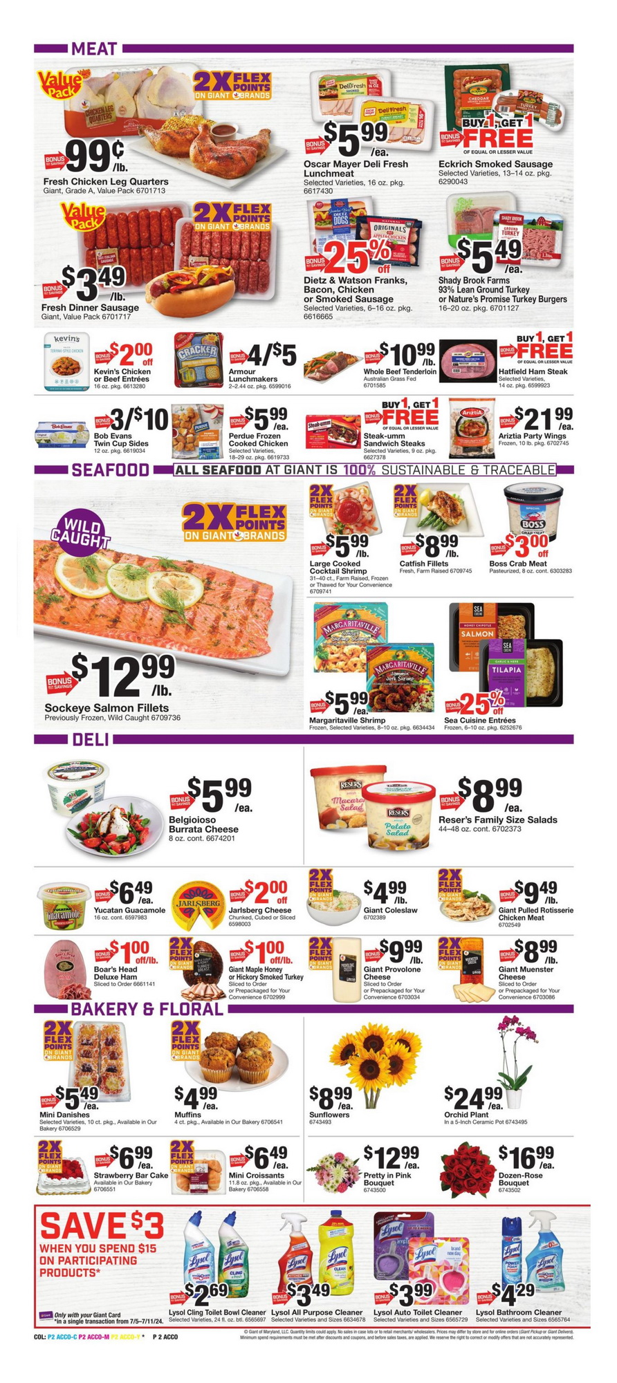 Giant Food Weekly Ad Jul 05 – Jul 11, 2024