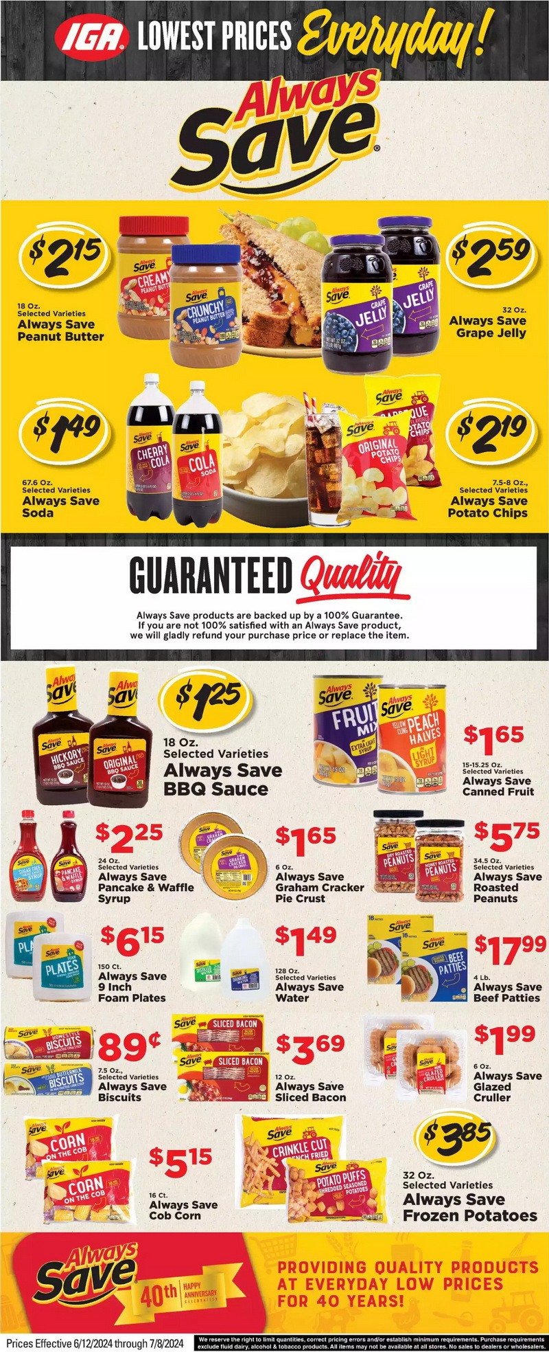 IGA Weekly Ad Jul 03 – Jul 09, 2024 (4th of July Promotion Included)