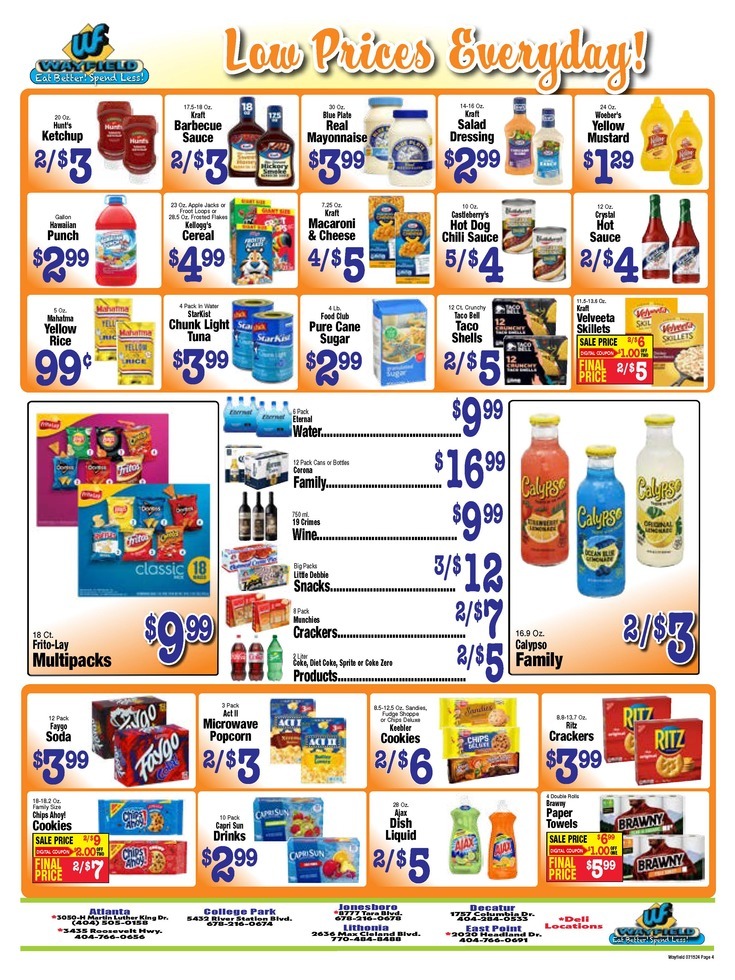 Wayfield Foods Weekly Ad Jul 15 – Jul 21, 2024