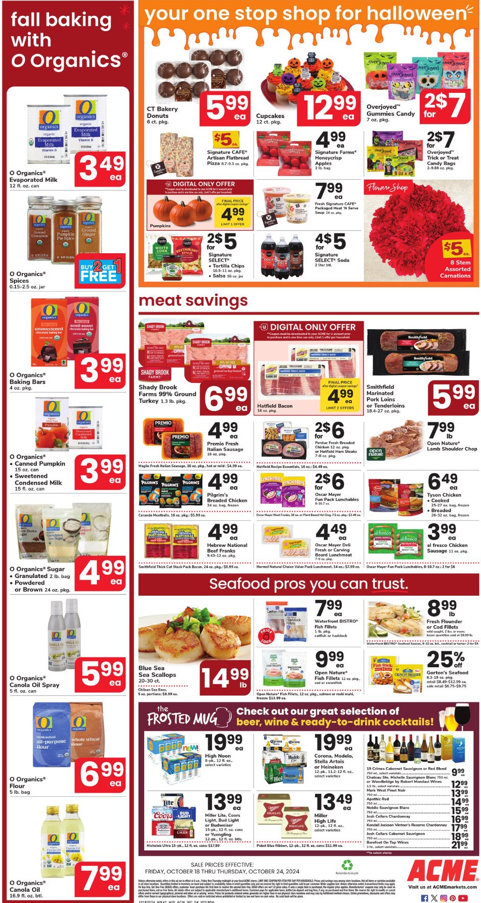 ACME Weekly Ad Oct 18 Oct 24, 2024 (Halloween Promotion Included)