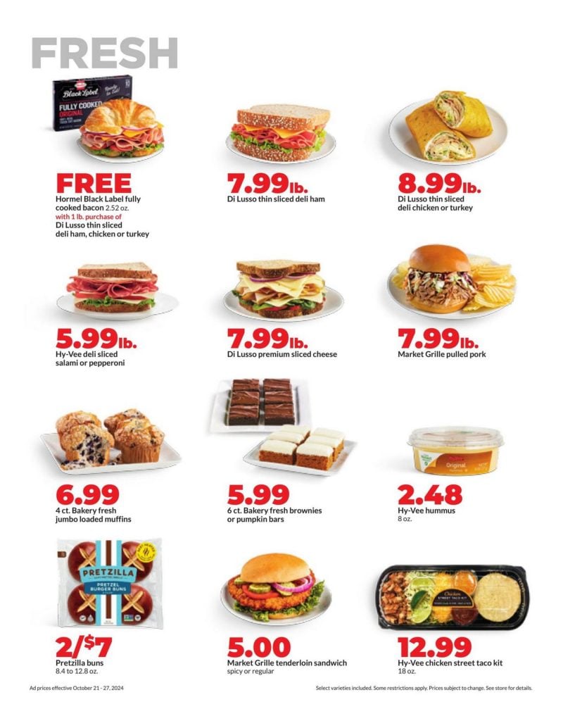 HyVee Weekly Ad Oct 21 Oct 28, 2024 (Halloween Promotion Included)