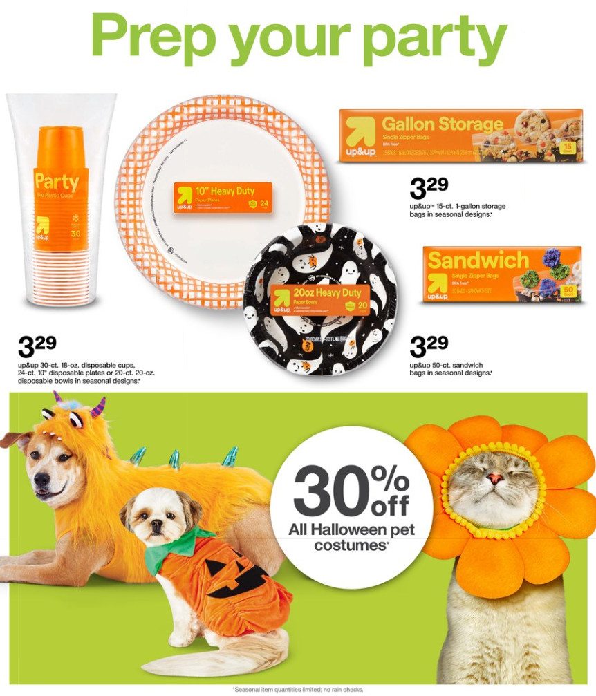 Target Weekly Ad Oct 27 Nov 02, 2024 (Halloween Promotion Included)