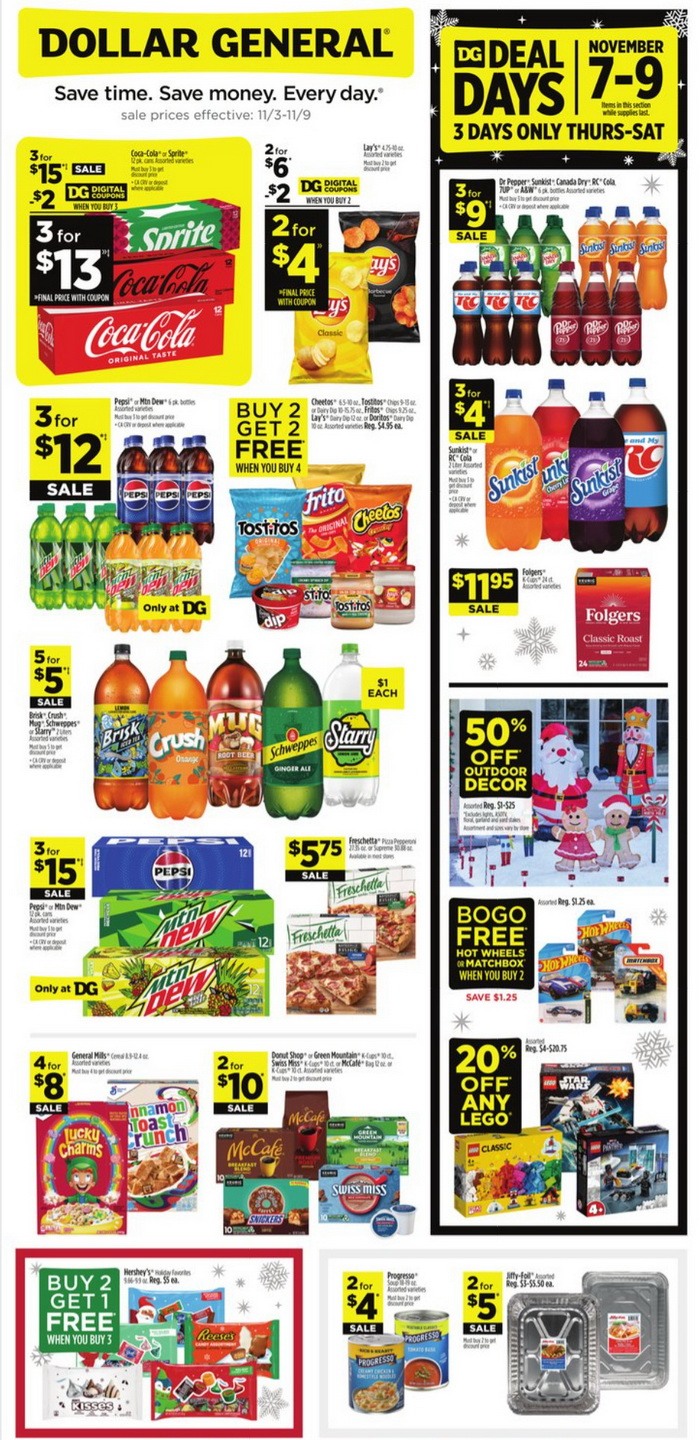 Dollar General Weekly Ad Nov 03 Nov 09, 2024