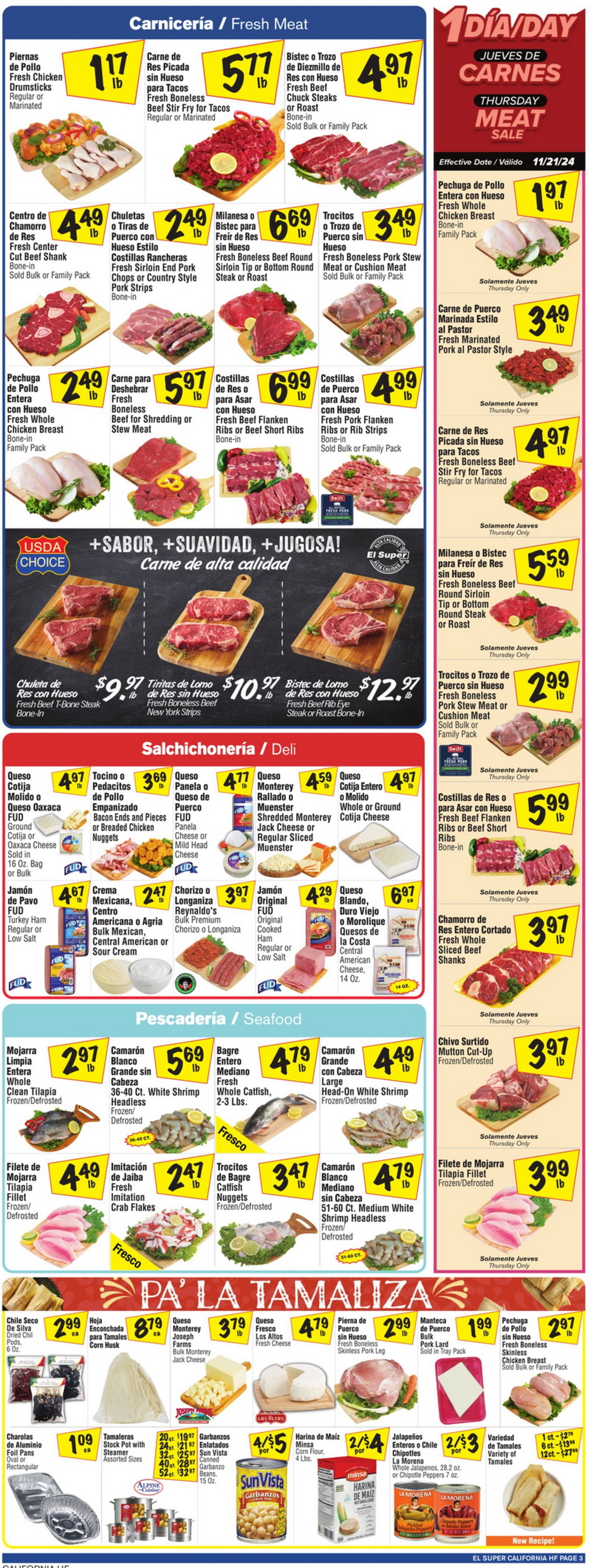 El Super Weekly Ad Nov 20 – Nov 26, 2024