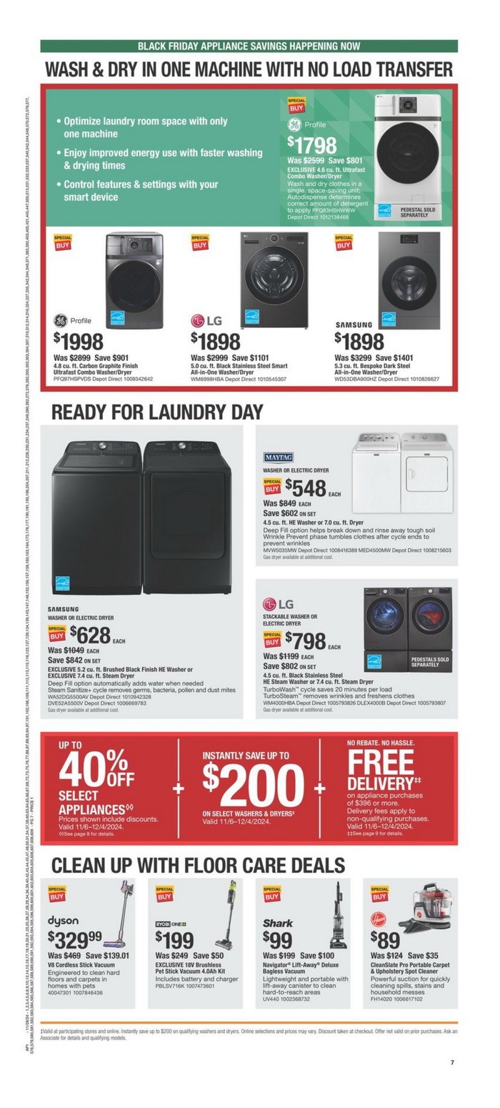 Home Depot Black Friday Deals Nov 28 Dec 04, 2024