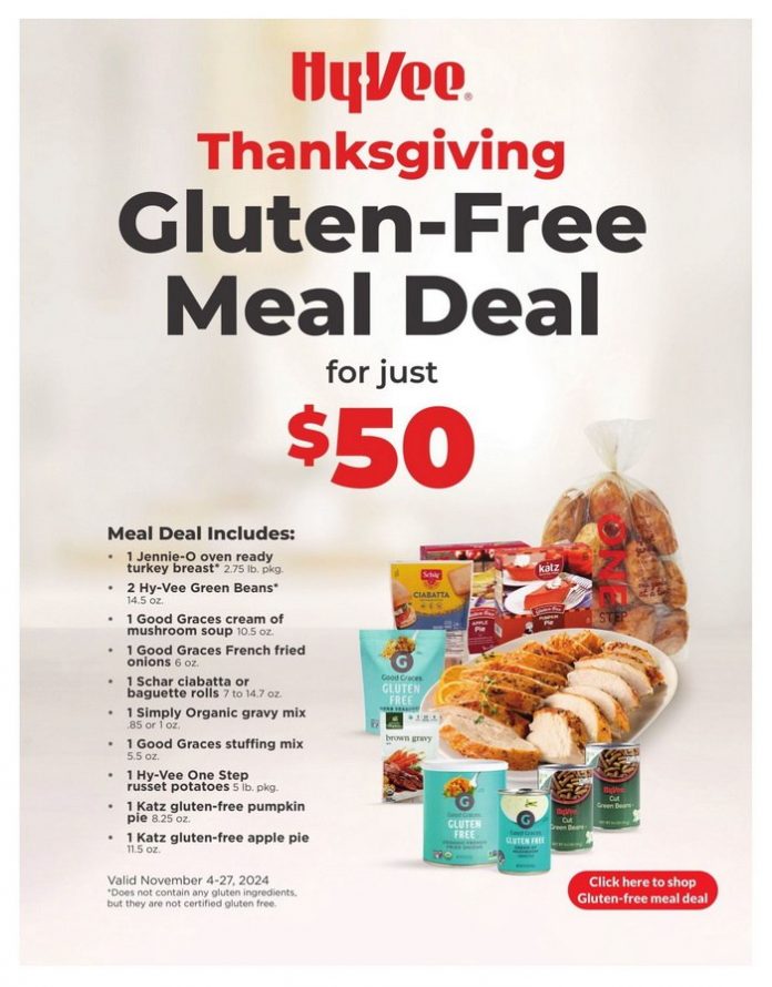 HyVee Weekly Ad Nov 18 Nov 28, 2024 (Thanksgiving Promotion Included)