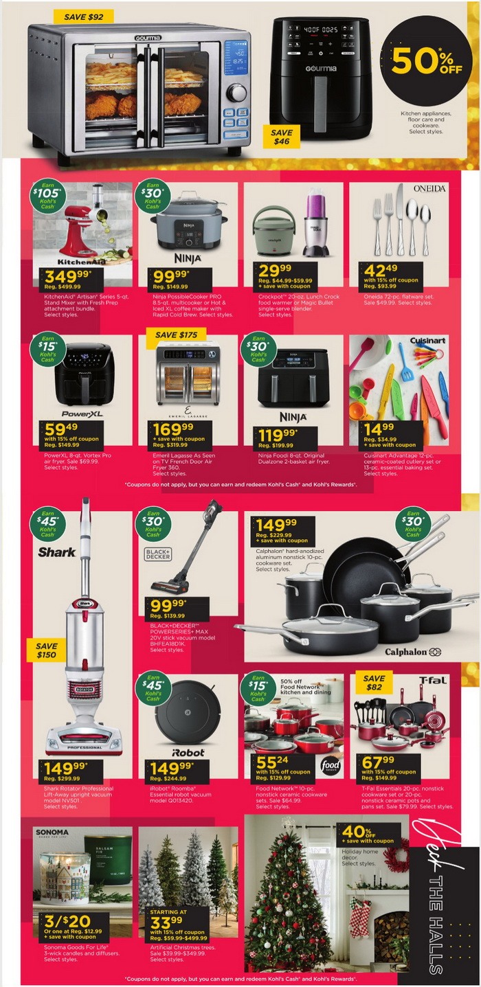 Kohl's Early Black Friday Ad Nov 08 Nov 10, 2024