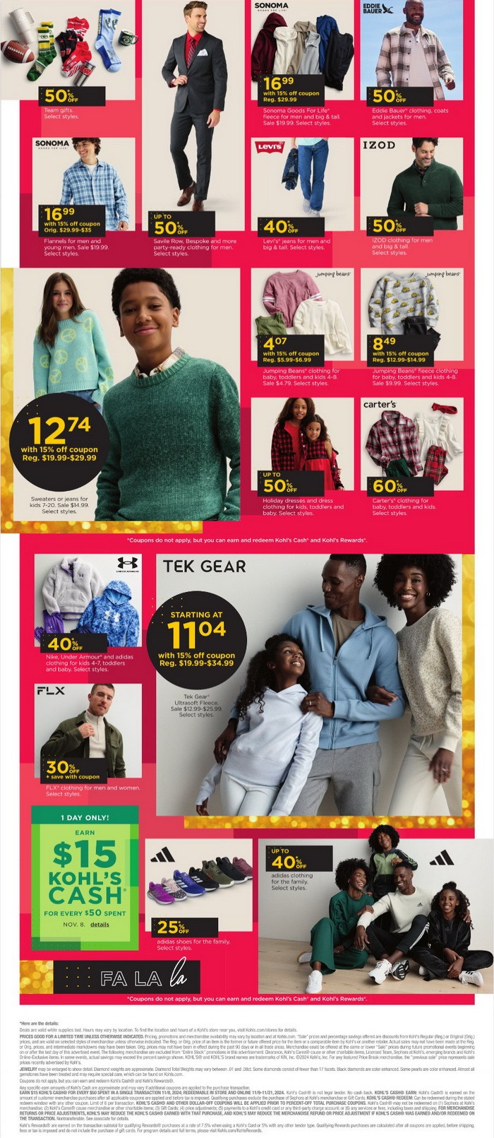 Kohl's Early Black Friday Ad Nov 08 Nov 10, 2024