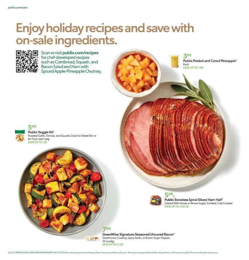 Publix Weekly Ad Nov 20 – Nov 27, 2024 (Thanksgiving Promotion Included)