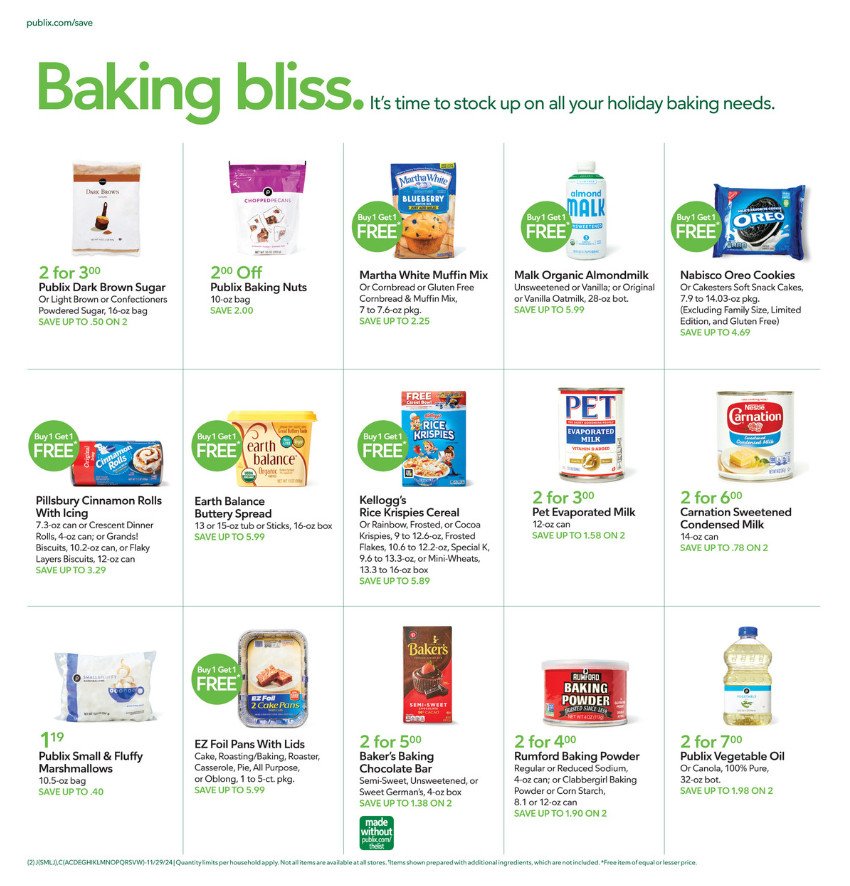 Publix Weekly Ad Nov Dec