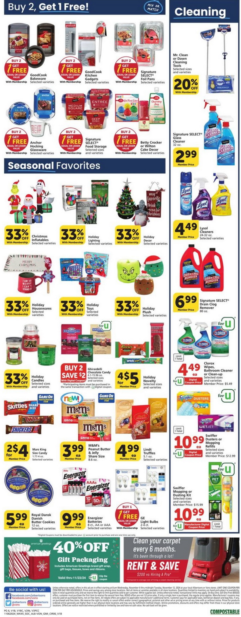 Vons Weekly Ad Nov 06 Nov 12, 2024