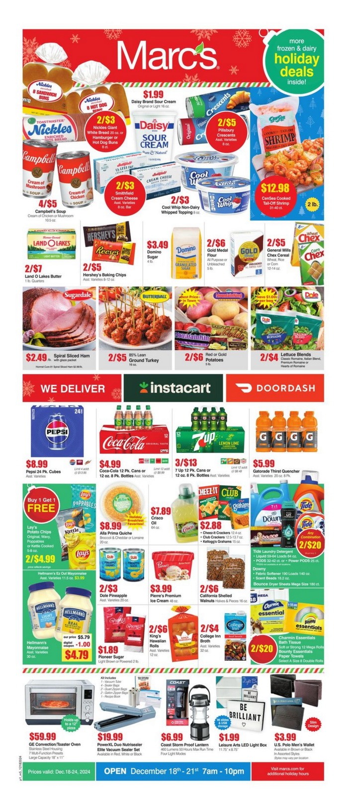 Marc's Weekly Ad Dec 18 – Dec 24, 2024 (Christmas Promotion Included)