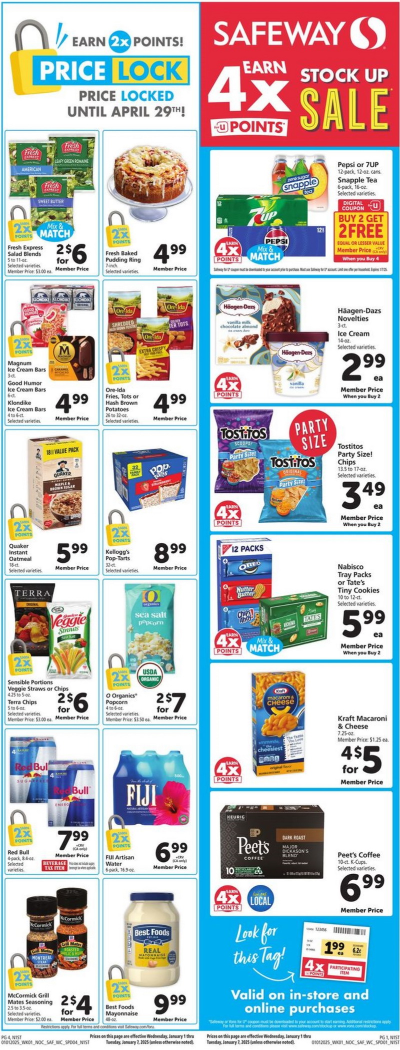 Safeway Weekly Ad Jan 01 Jan 07, 2025