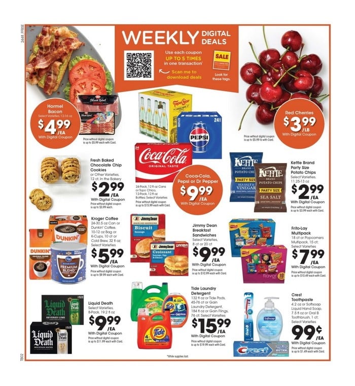 Fry's Food Weekly Ad Jan 02 Jan 07, 2025