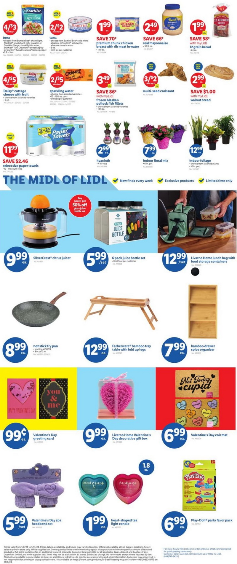 Lidl Weekly Ad Jan 08 Jan 14, 2025