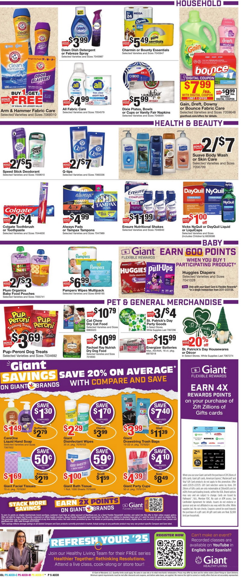 Giant Food Weekly Ad Feb 21 Feb 27, 2025