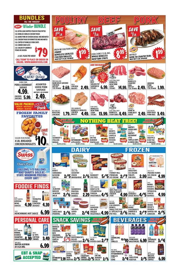 Karns Quality Foods Weekly Ad Feb 04 Feb 10, 2025