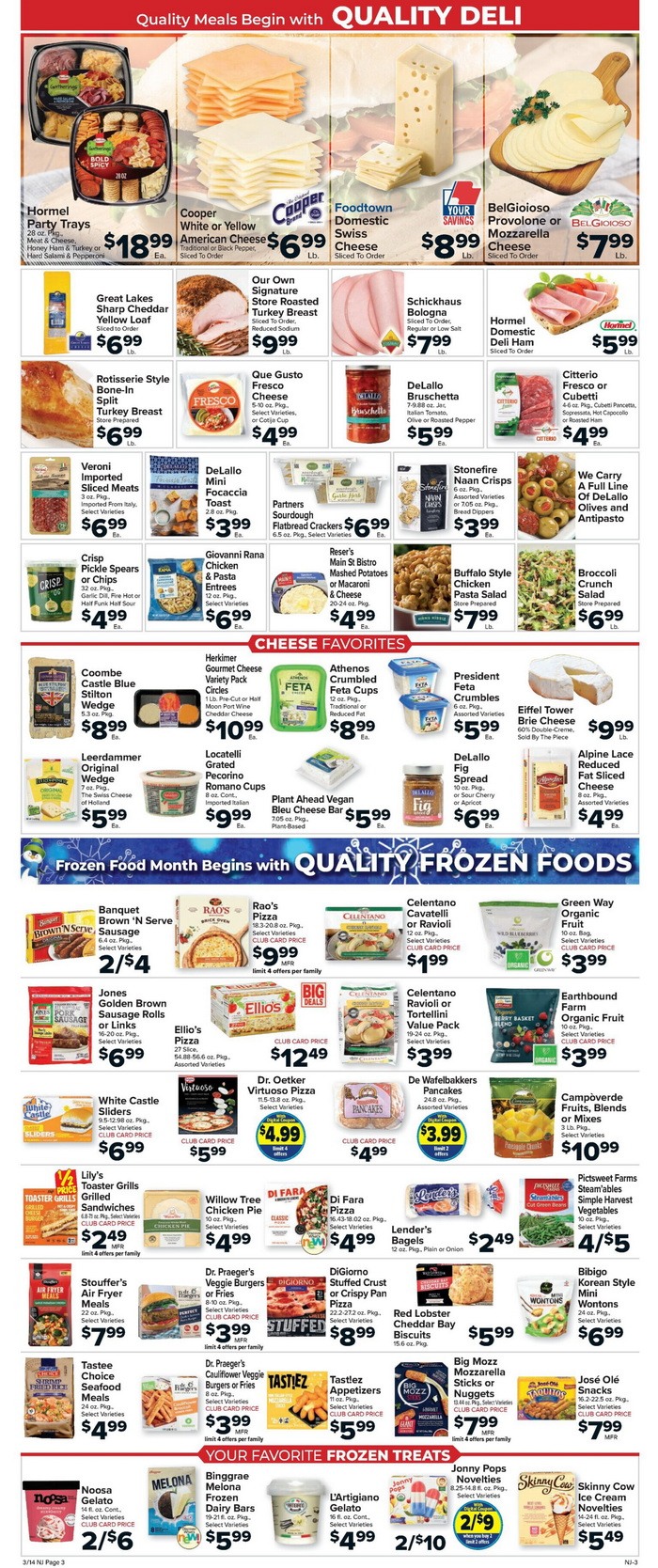 Foodtown Weekly Ad Mar 14 – Mar 20, 2025 (St. Patrick's Day Promotion ...